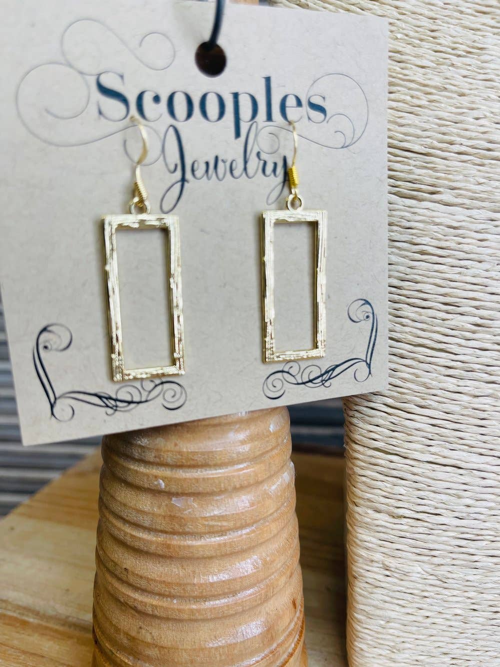 Gold Paperclip Cross