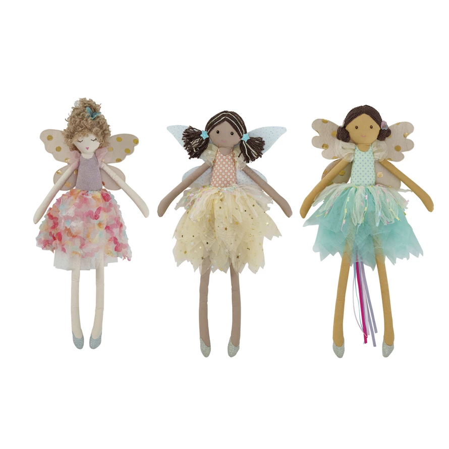 Fabric Fairy Dolls