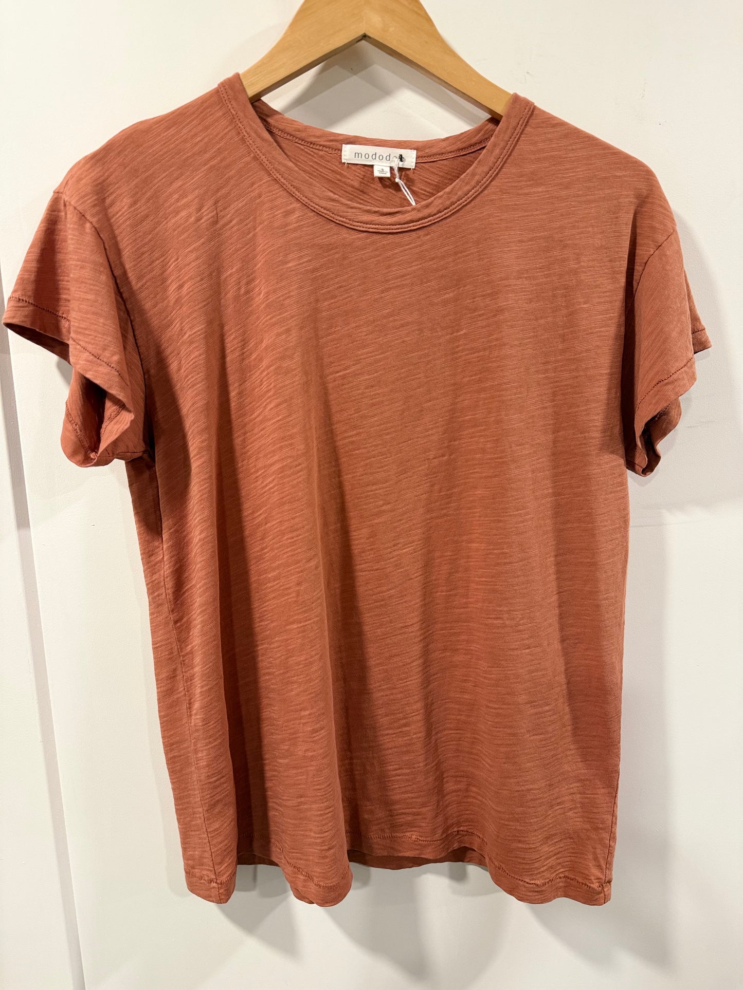 Mododoc Crew Neck Slub Tee