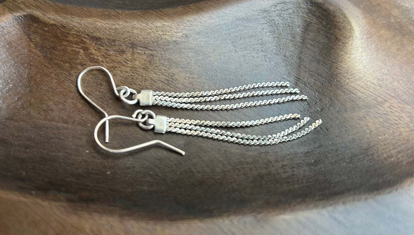 Three Strand Earrings