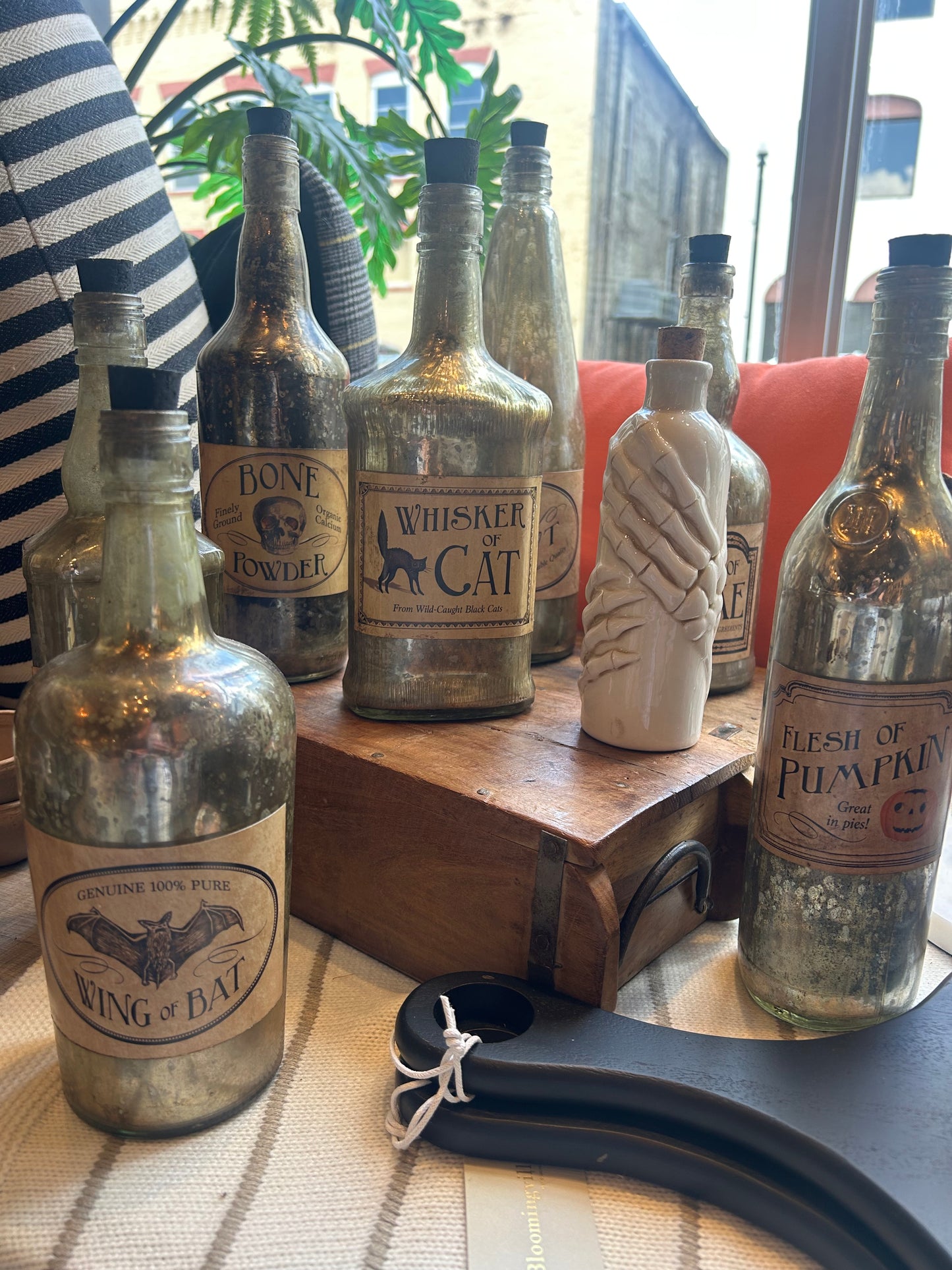 Apothecary Halloween Bottles