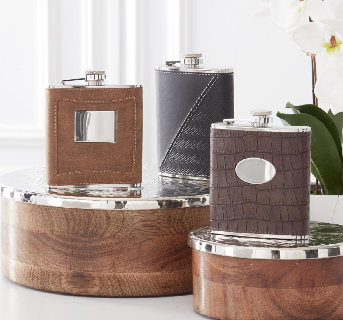 Leather Flask