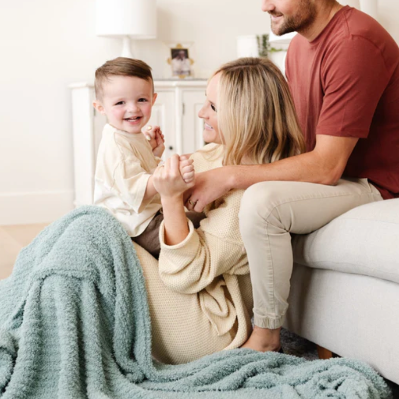 XL Ribbed Bamboni Throw Blanket
