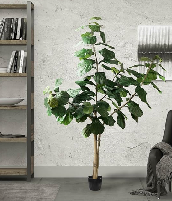 Faux Fiddle Fig Tree