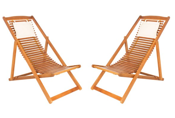 S/2 Patio Chairs