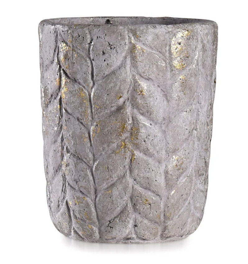 Alcamn Grey Paper Pot