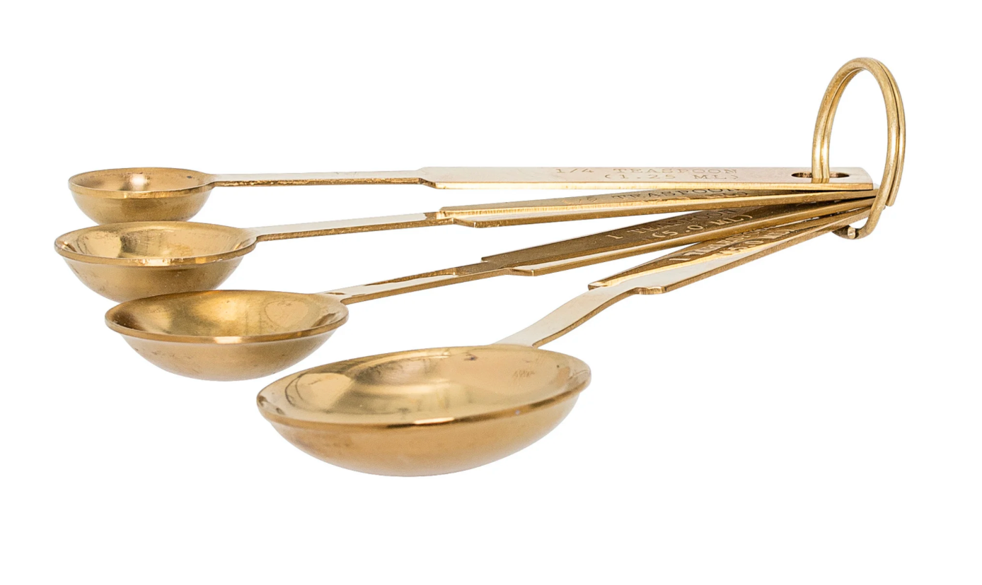 Gold Measuring Spoons
