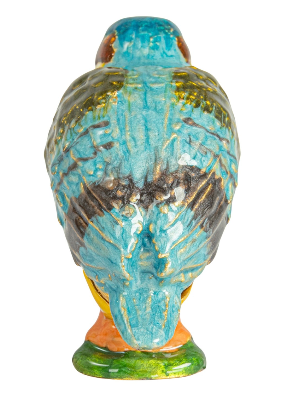 Metal Kingfisher Trinket Box
