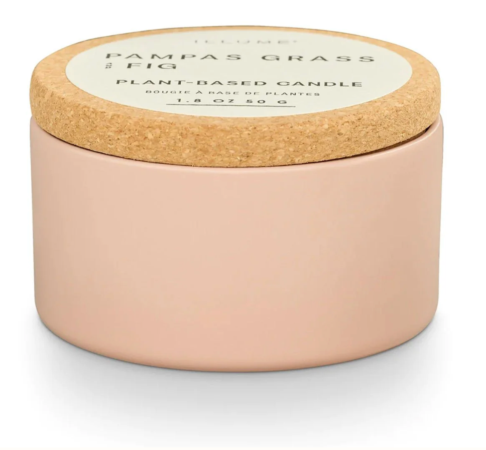 Verde Tin Candle with Cork Lid