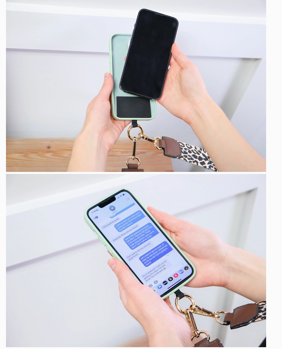 Clip & Go Chain w/ Zippered Pouch
