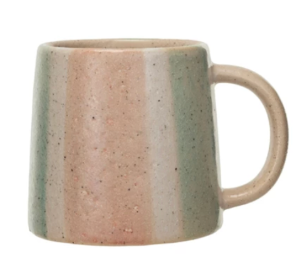 Hand-Painted Terra-cotta Mug