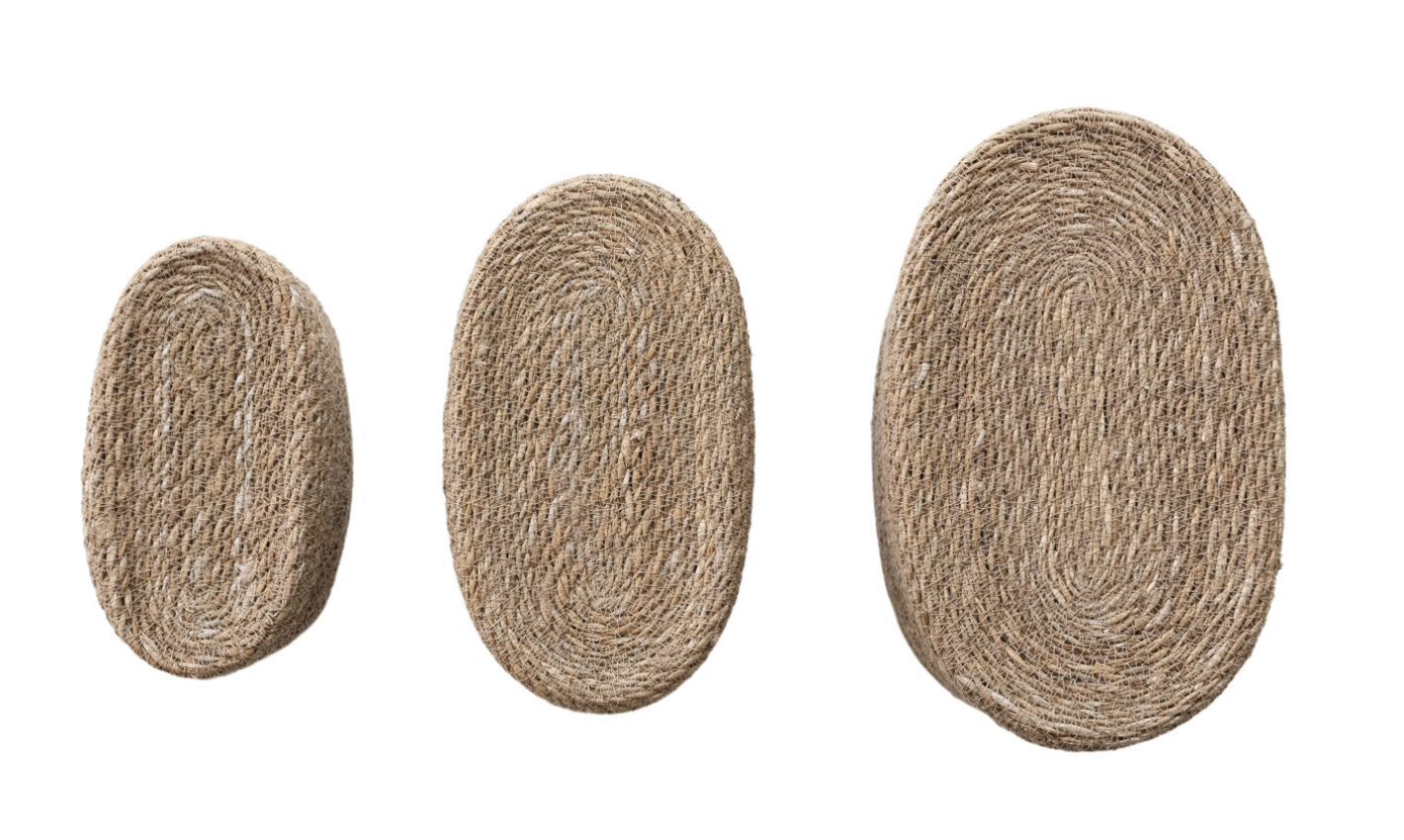 Seagrass Baskets with Lid