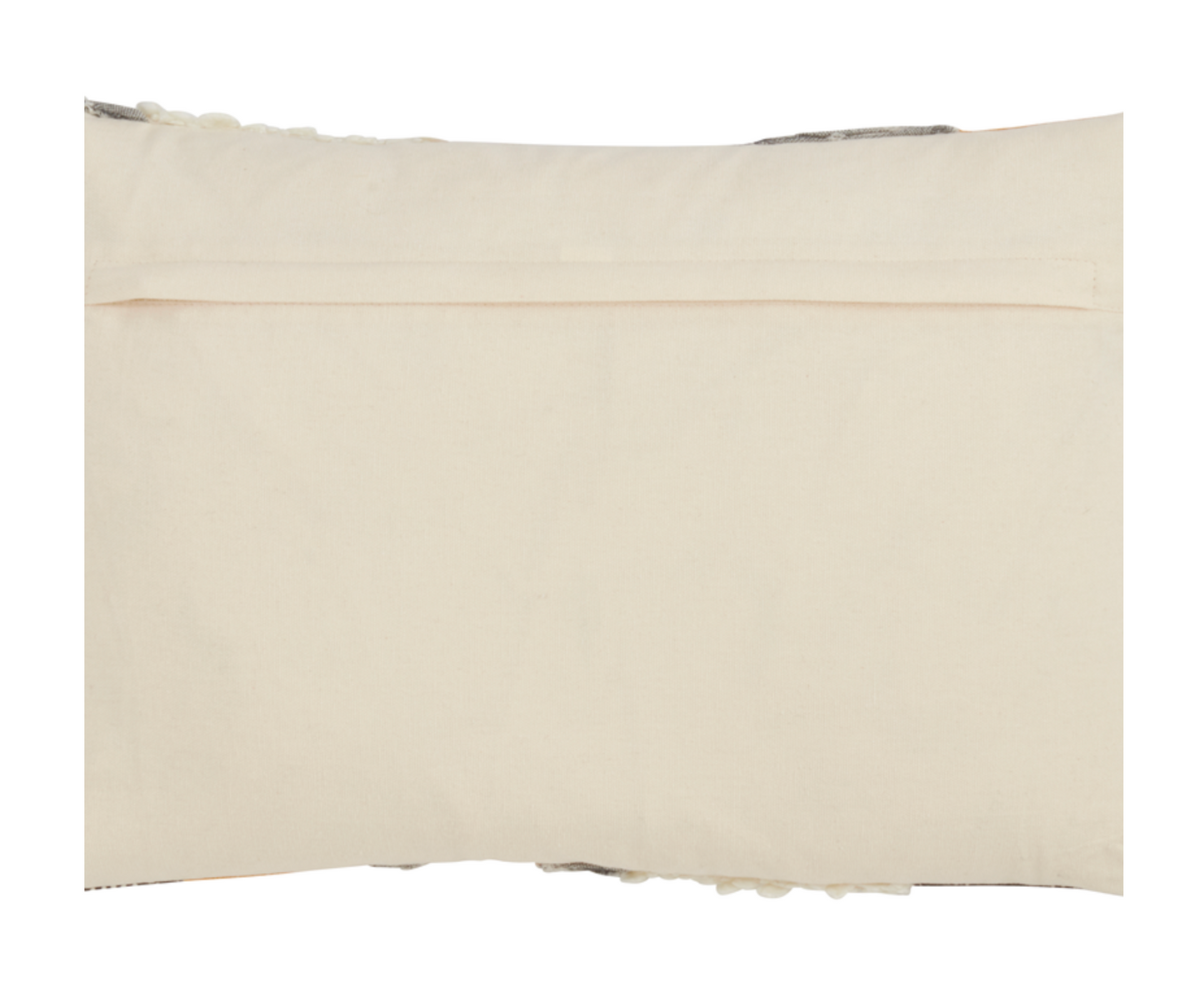 Boucle Yarn Applique Pillow