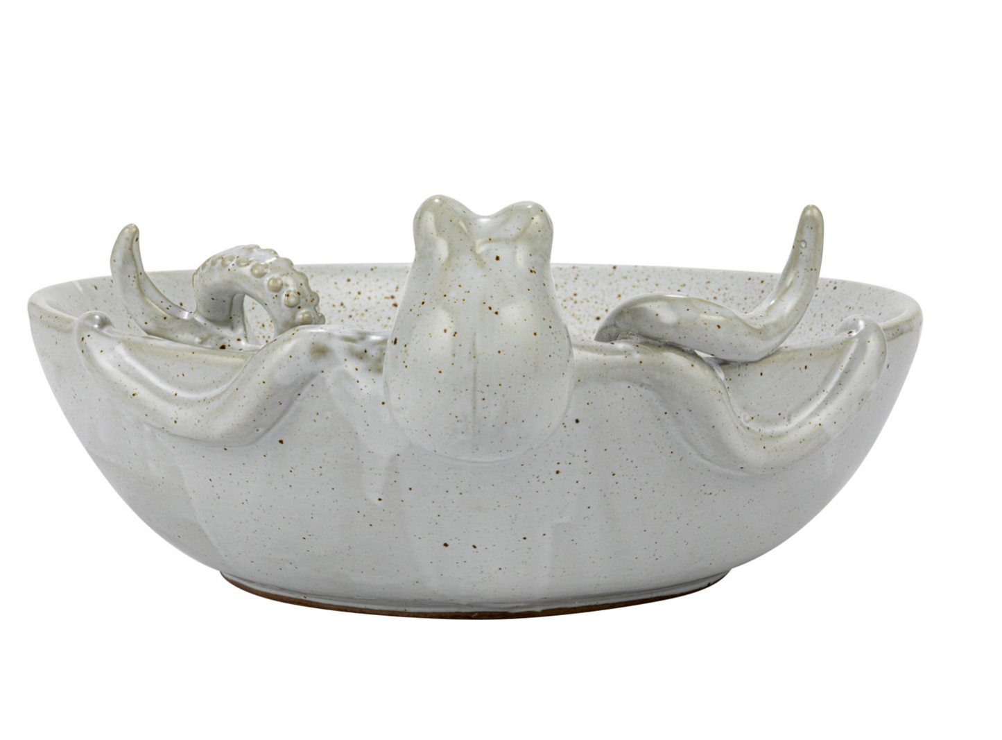 Stoneware Octopus Bowl