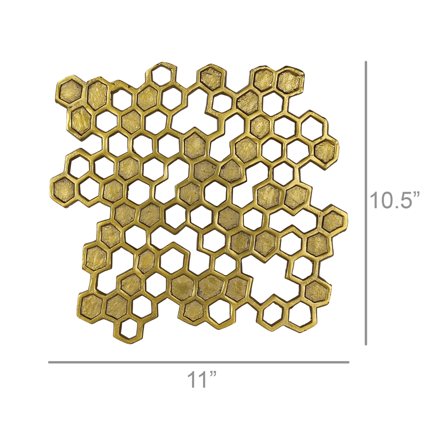 Honeycomb Brass Trivet