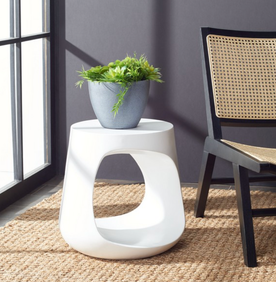 Vikki Concrete Accent Table/Stool