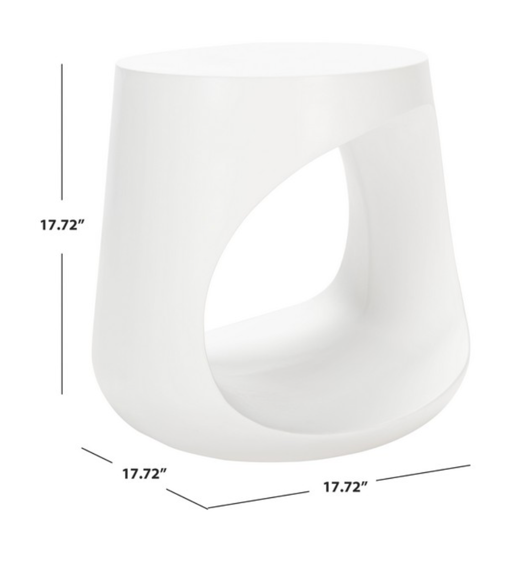 Vikki Concrete Accent Table/Stool