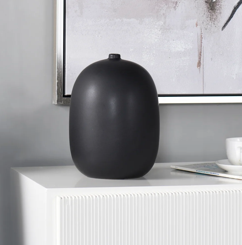 Dann Foley Black Vases