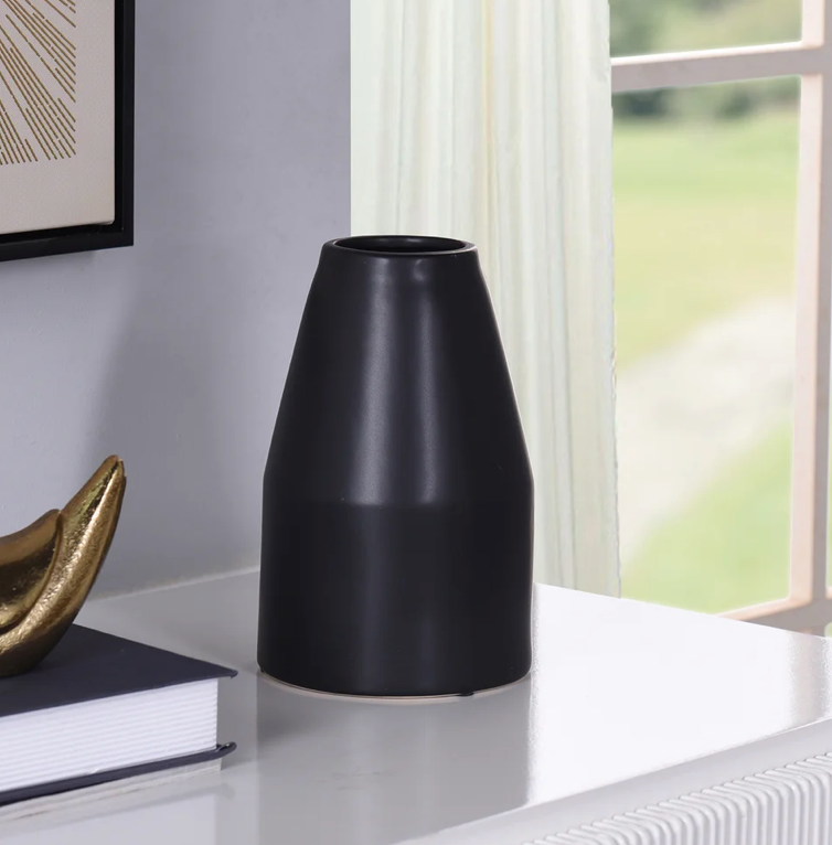 Dann Foley Black Vases
