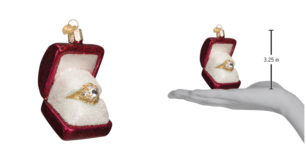 Ring in a Box Ornament