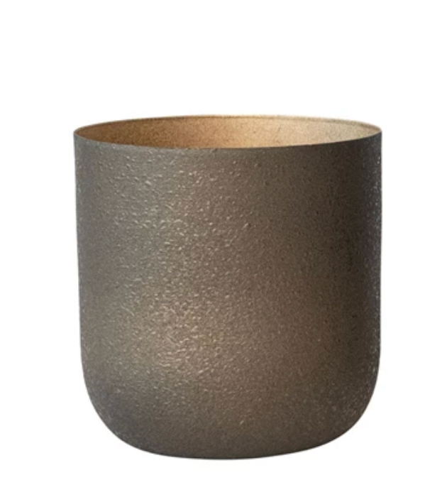 Textured Metal Planters