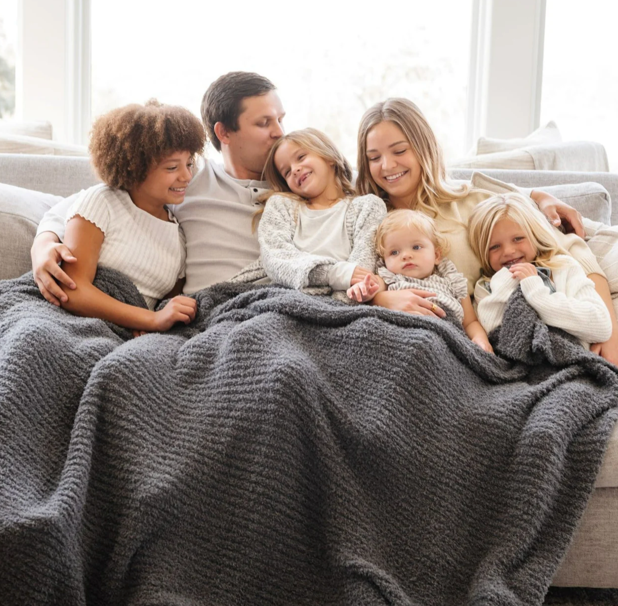 XL Ribbed Bamboni Throw Blanket