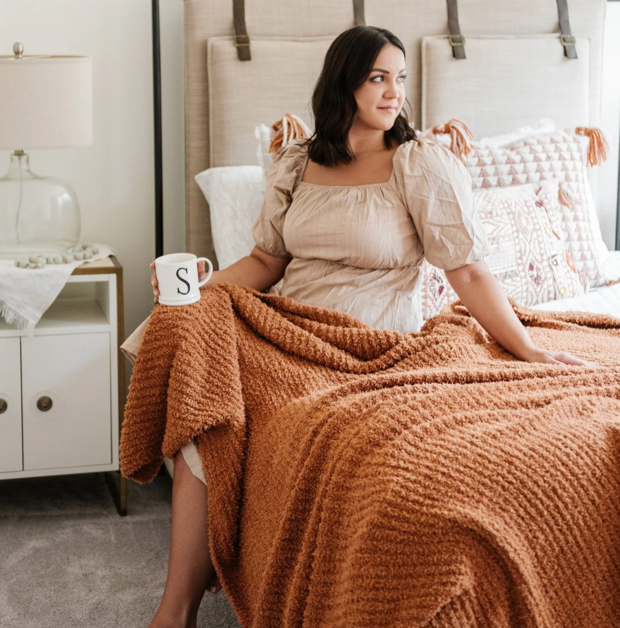 XL Ribbed Bamboni Throw Blanket