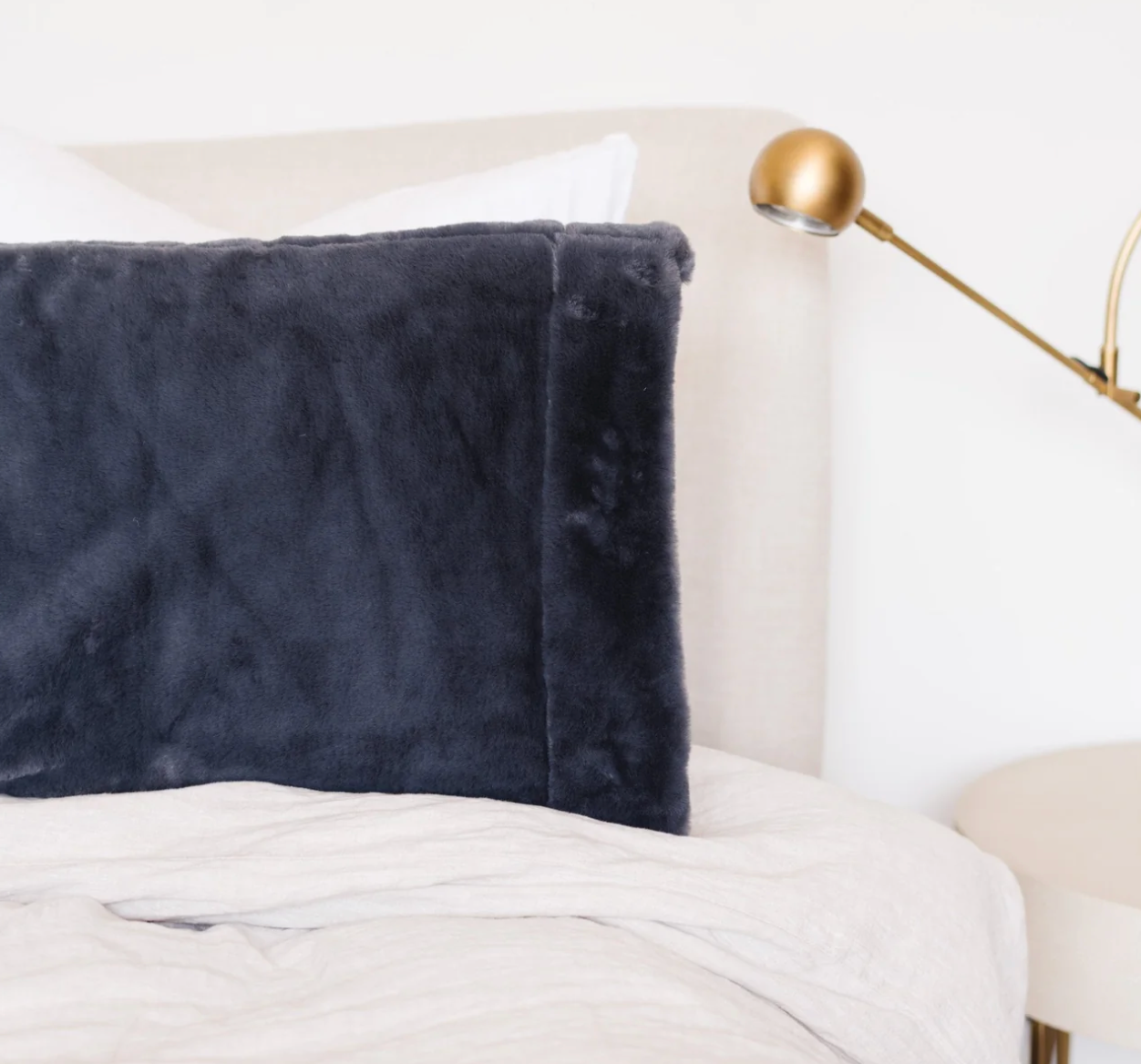 Saranoni Faux Fur Heating Pad Cover/Pillowcase