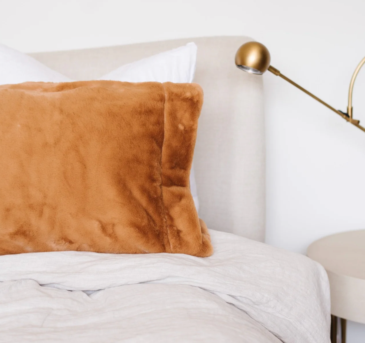Saranoni Faux Fur Heating Pad Cover/Pillowcase