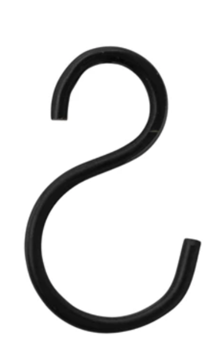 Small S-Hook, 4 Finishes