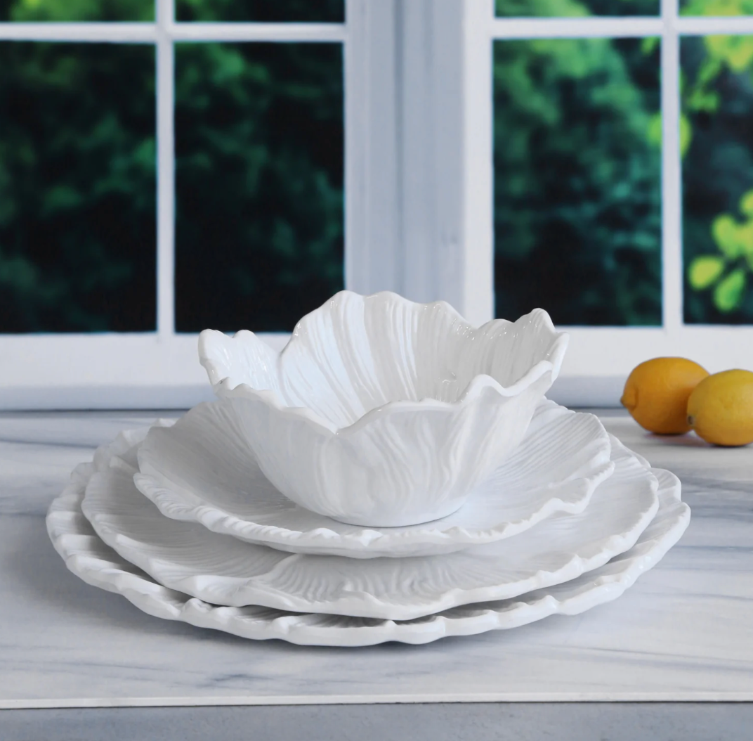 VIDA Lettuce 9" Salad Plate S/4