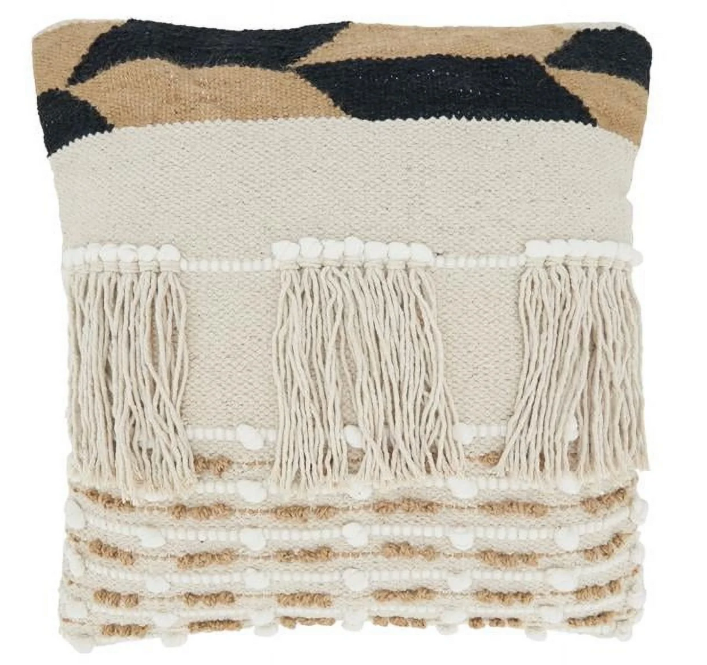 Fringe Boho Pillow