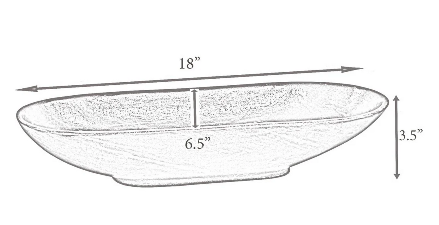 Oval Rajnagar Marble Bowl