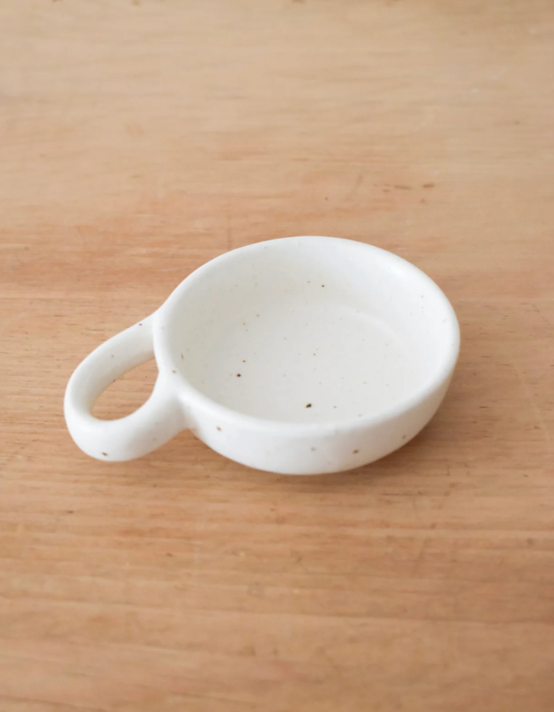 Stoneware Dish w/Handle
