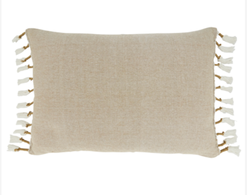 Tassel Pillow Ocean Breeze