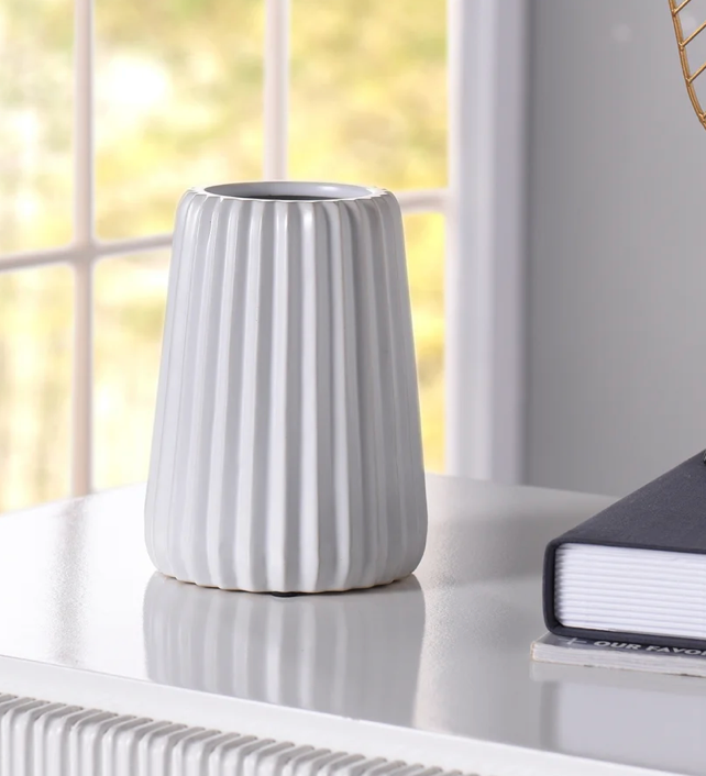 Dann Foley White Vases