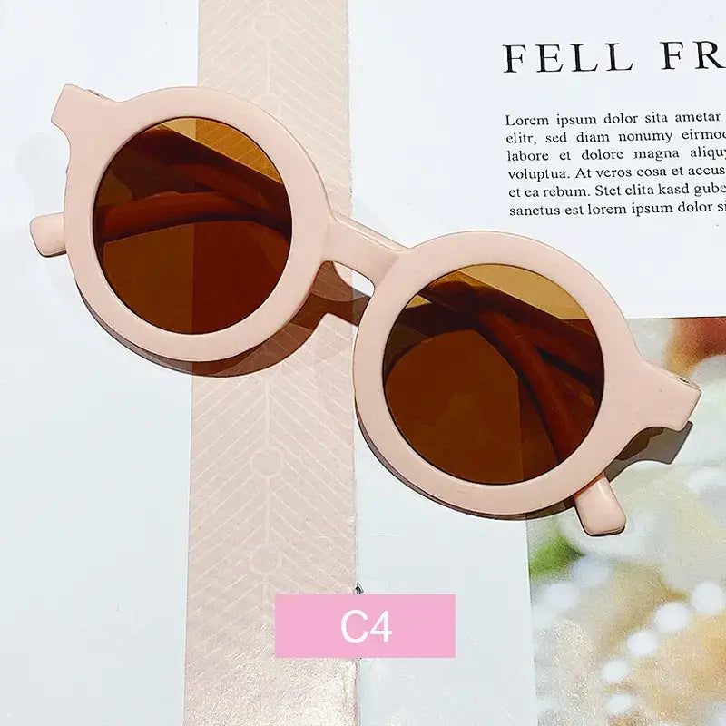 Cream Baby/ Kids Sunglasses