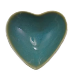 Stoneware Heart Dish