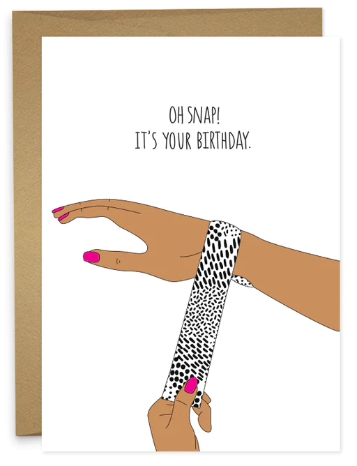 Oh Snap Birthday Card