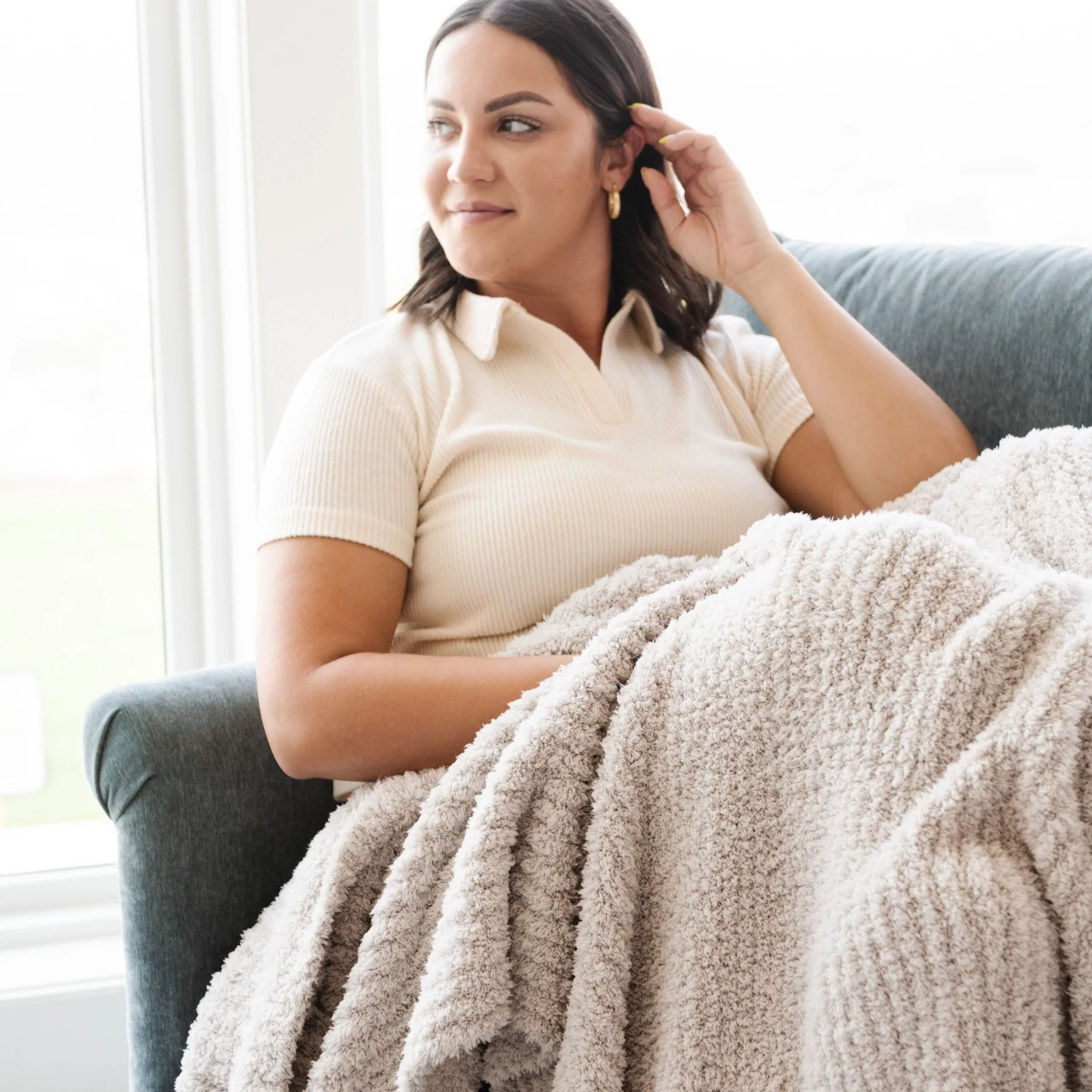 Ribbed Bamboni Blanket