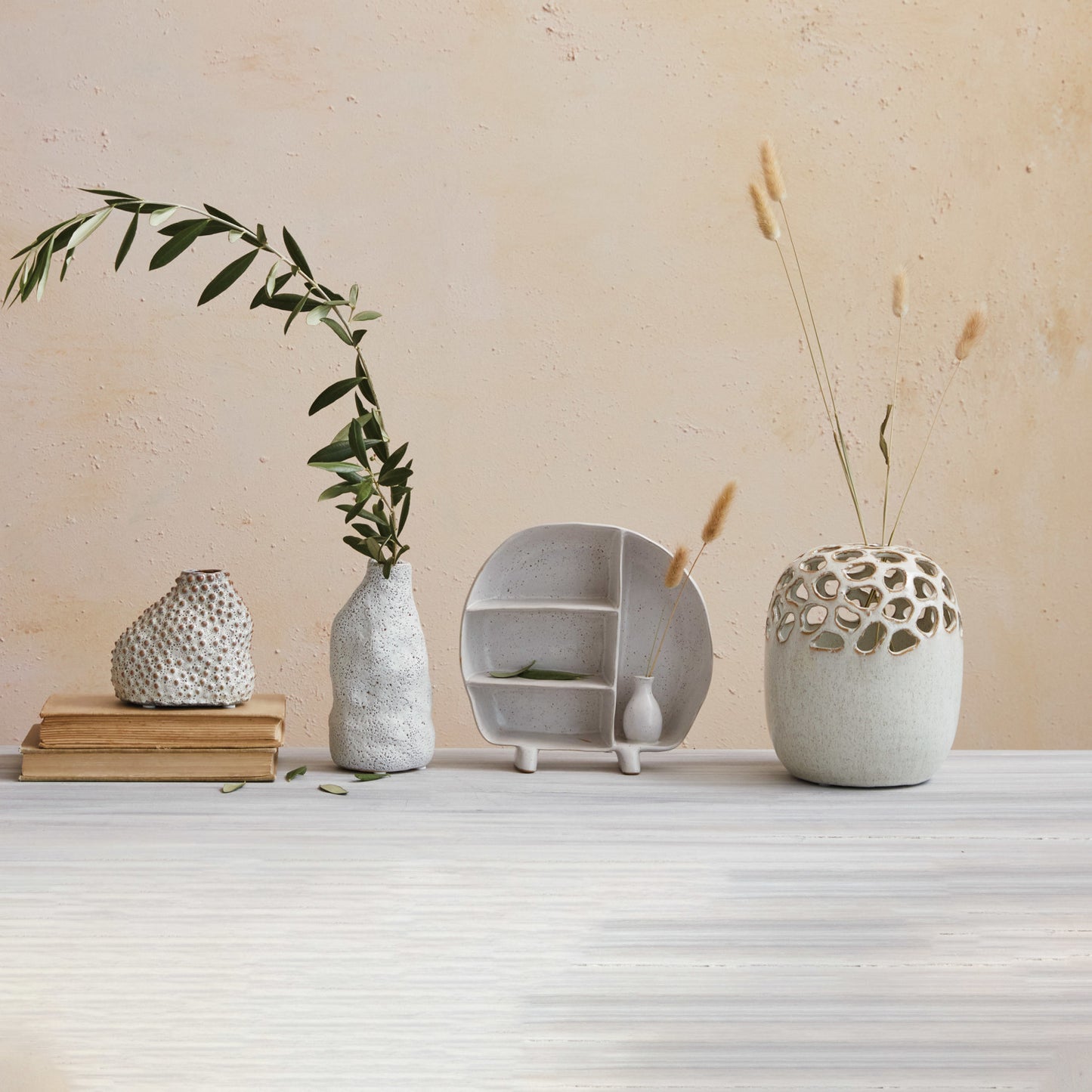 s/2 Course Stoneware Vases