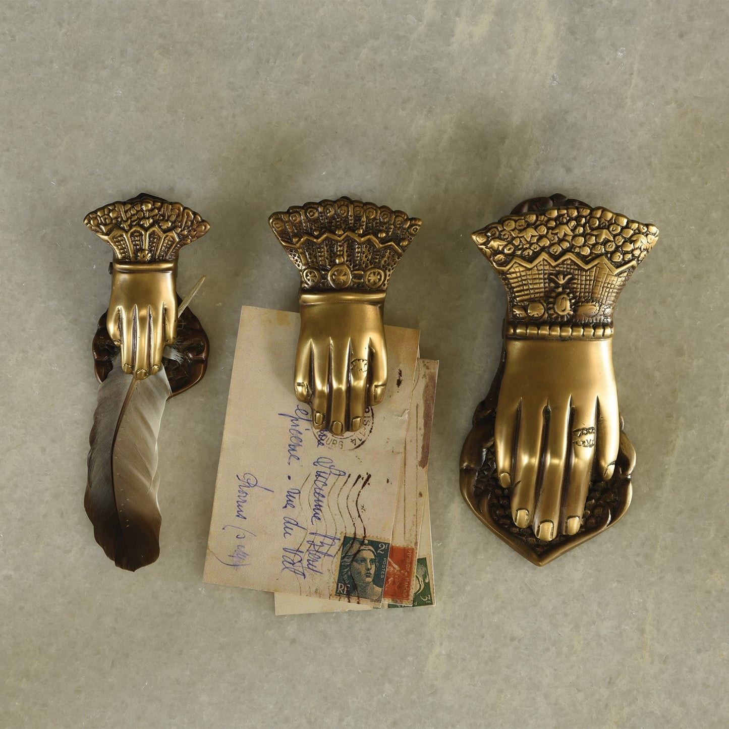 Brass Hand Clip Small