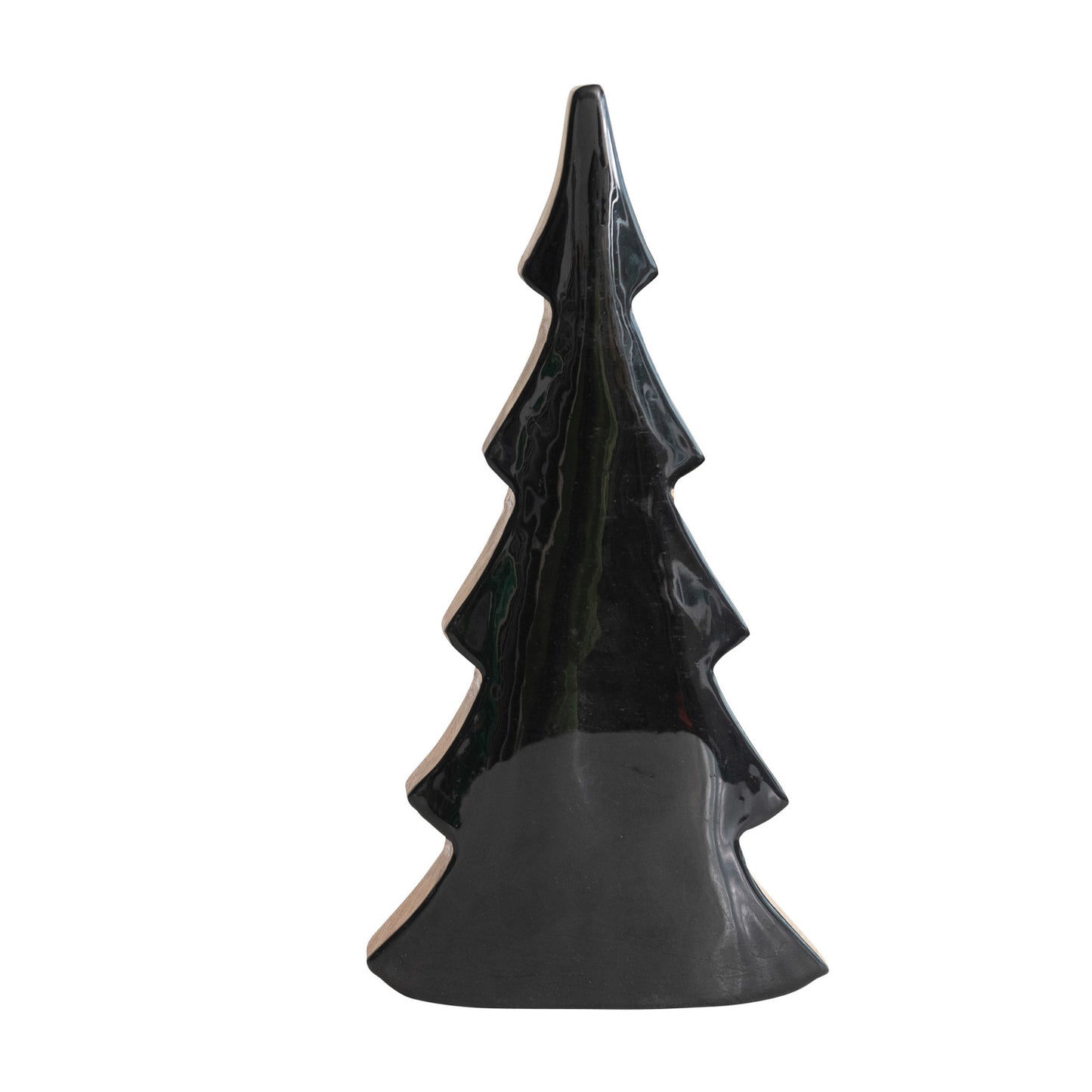 LG Enameled Mango Wood Tree, Black