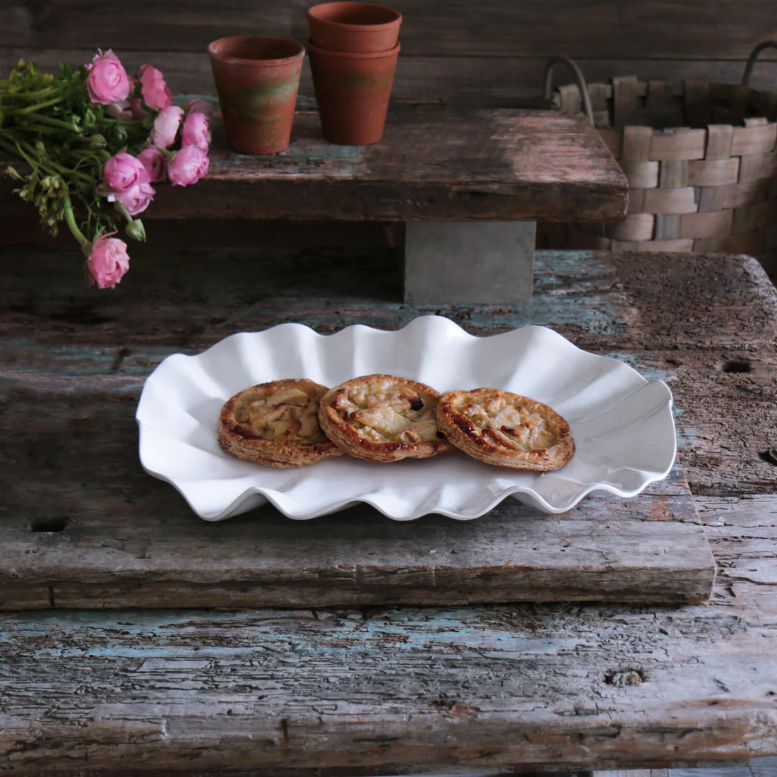 VIDA Bloom Lg Oval Platter