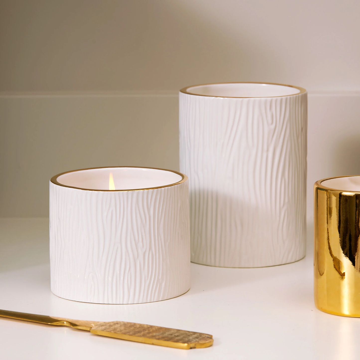 Medium Frasier Fir Ceramic Candle