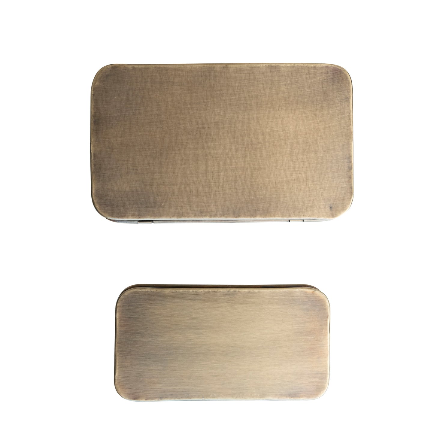Metal Box Antique Brass Finish