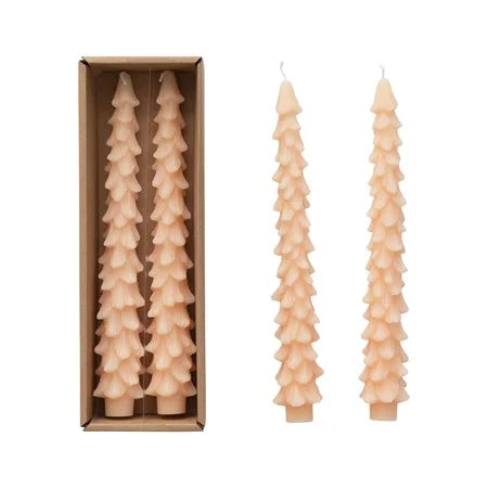 Tree Candle 10” S/2