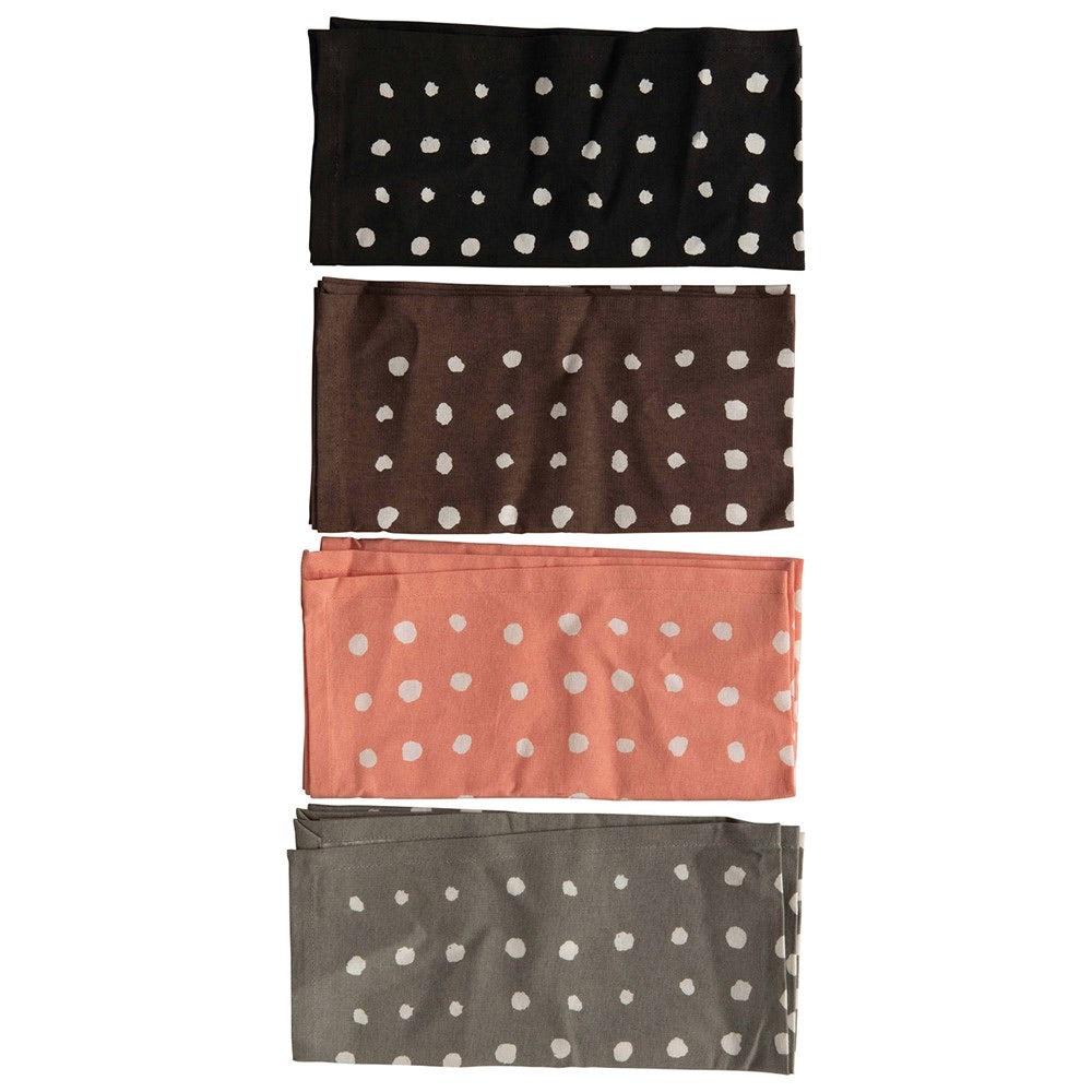 Polka Dot Napkins s/4