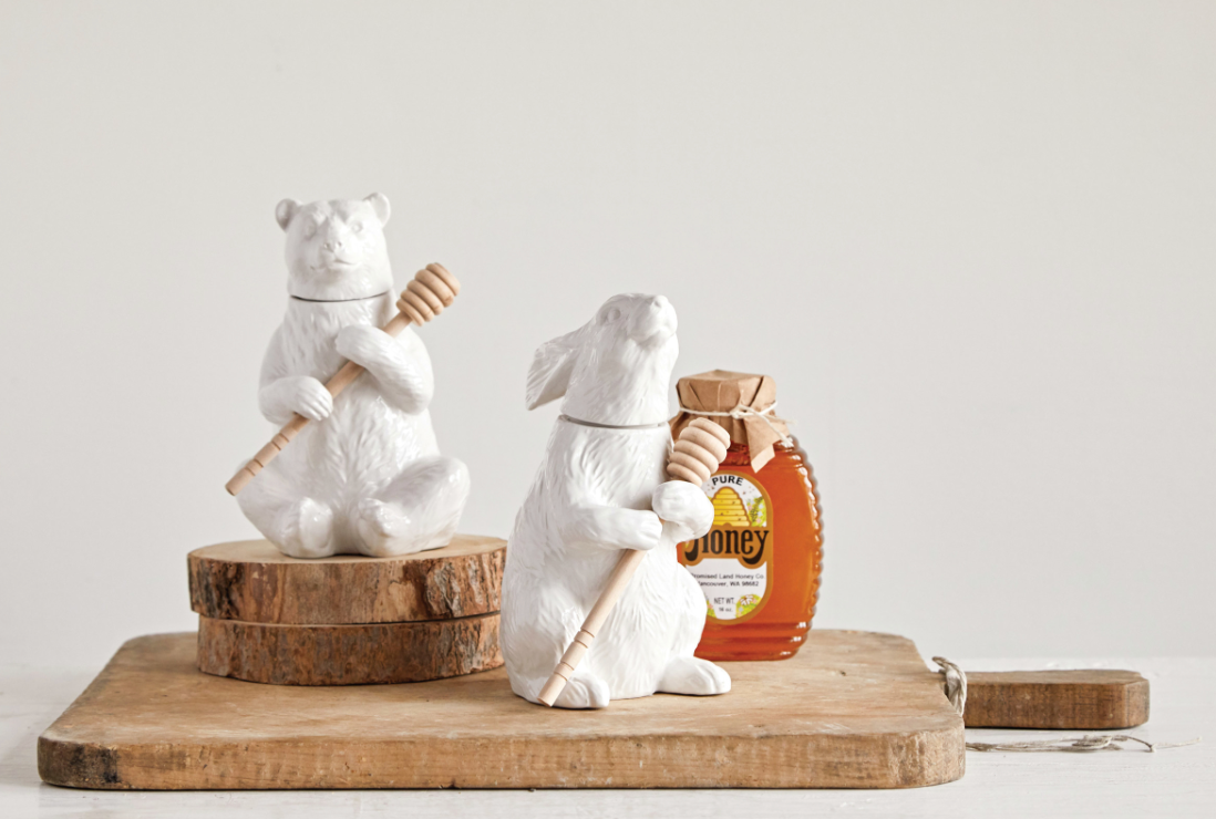 Bear Honey Pot