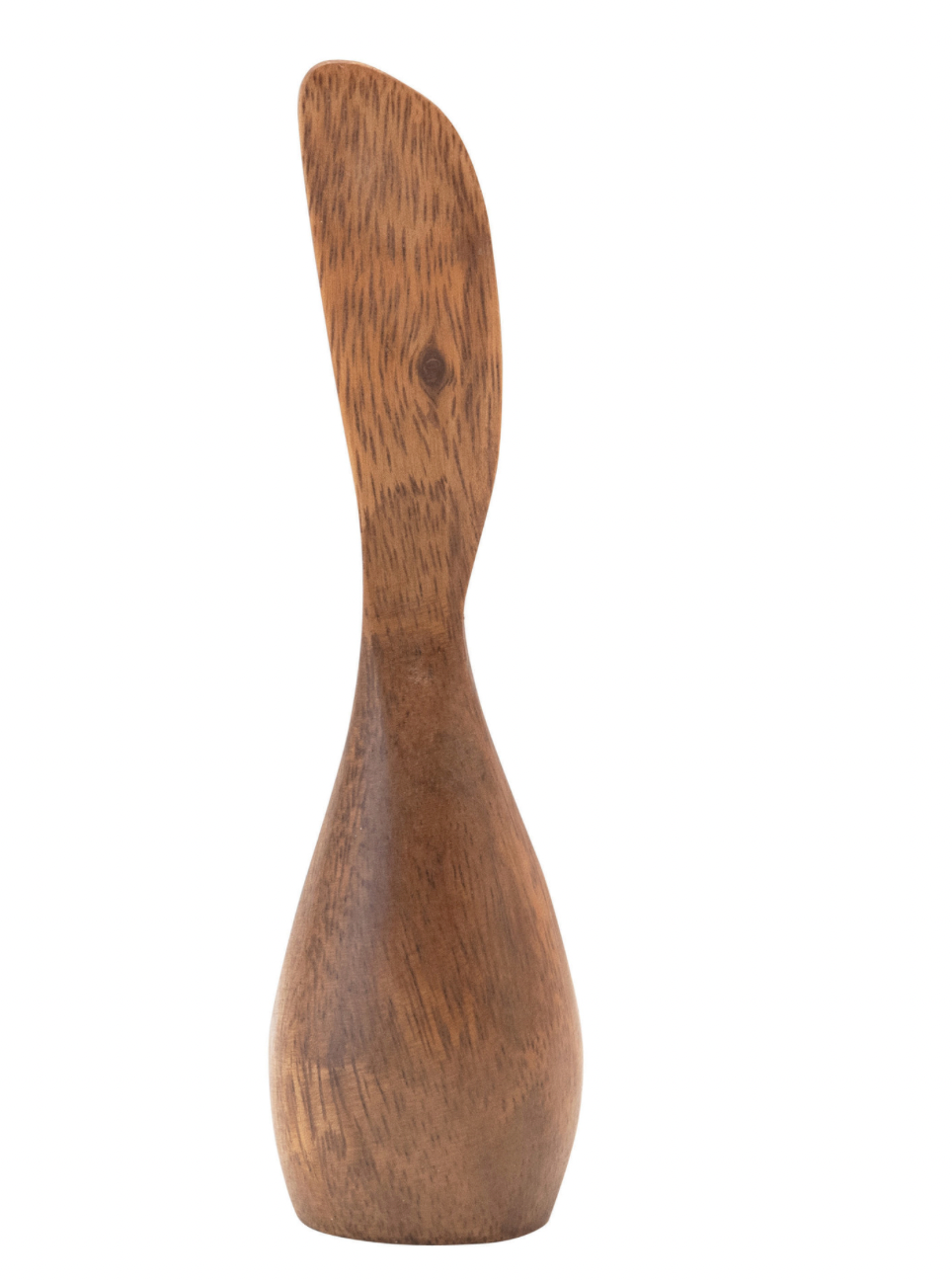 Hand-Carved Acacia Wood Standing Canape Knife